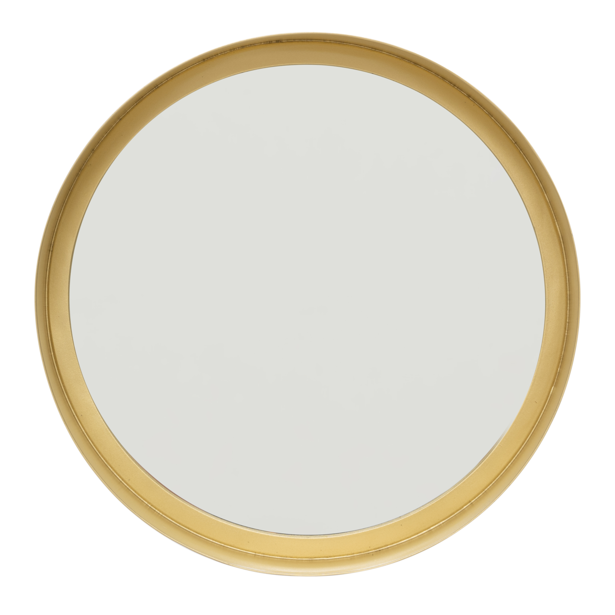 Miroir rond dor
