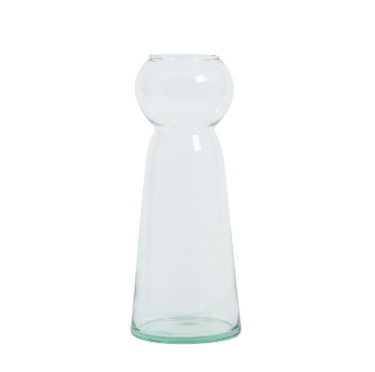 Vase haut transparent