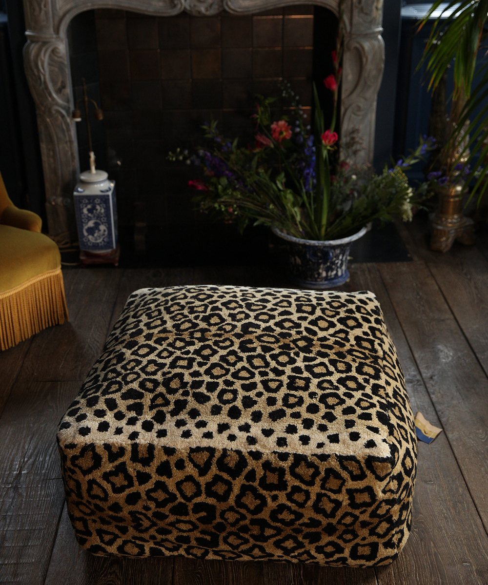 Pouf Leopard grand mod�le 