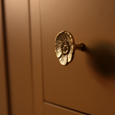 Bouton de tiroir Fleur