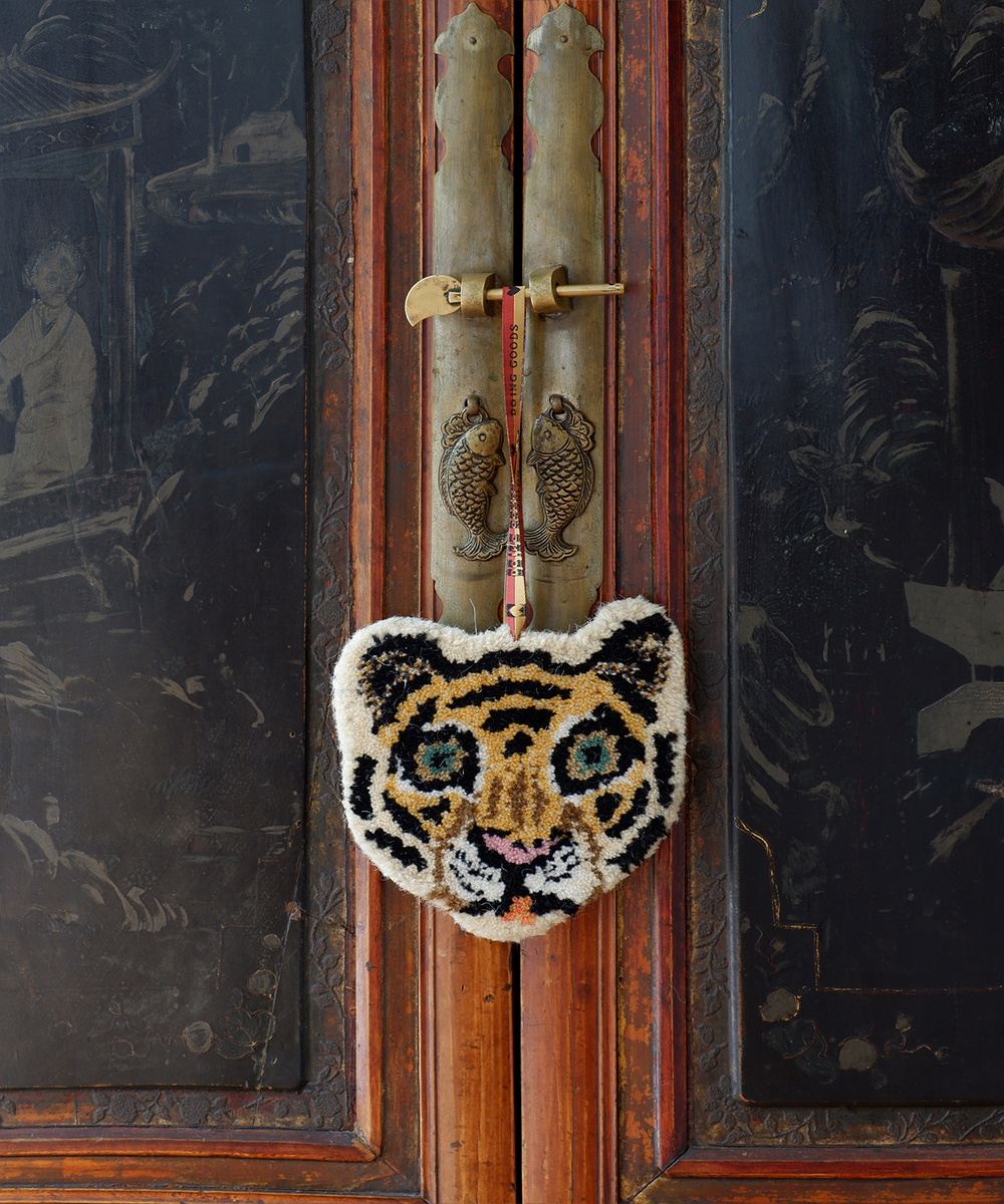 Pendentif Tigre Roux